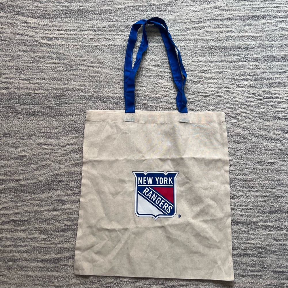 New York Rangers Canvas Tote Bag NHL Hockey bag
